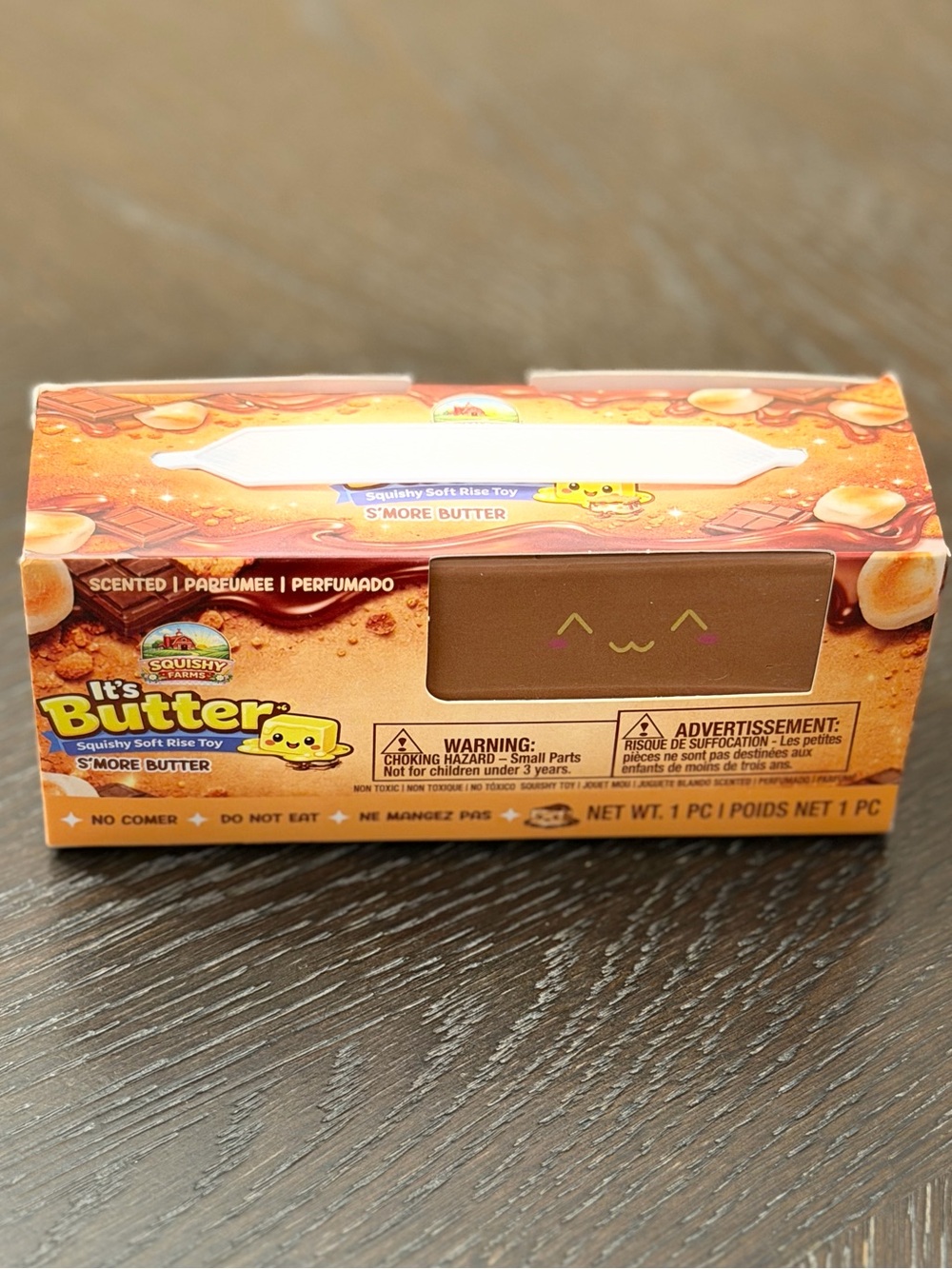 It’s Butter S'more Scented Butter Squishy Soft Slow Rise Fidget Stress Toy